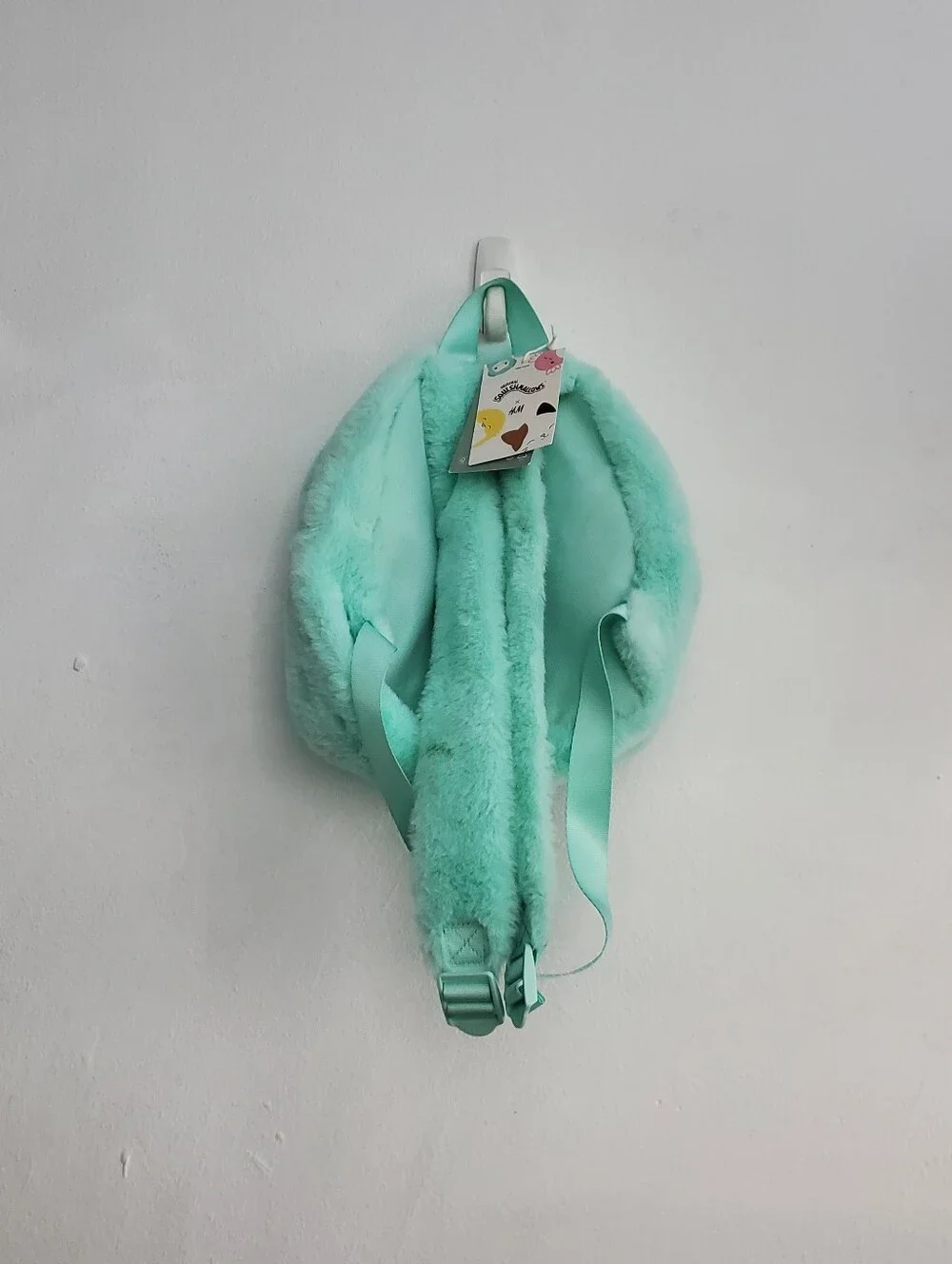 H&M x Squishmallows Joelle the Bigfoot Fluffy Backpack